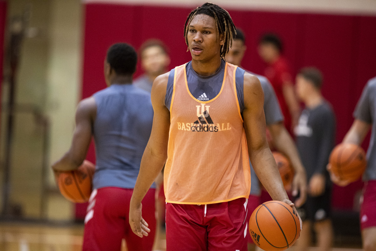 Indiana basketball: Malik Reneau Learns From Battles With Fellow Lefty ...