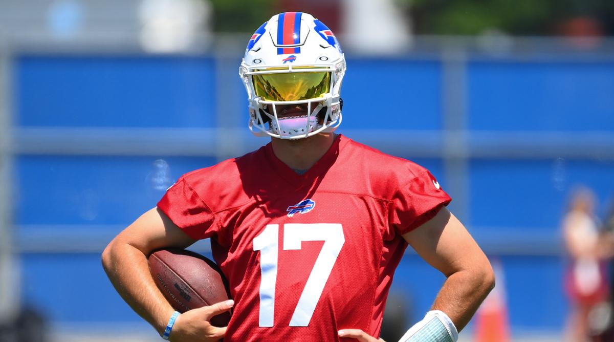 Buffalo Bills quarterback Josh Allen