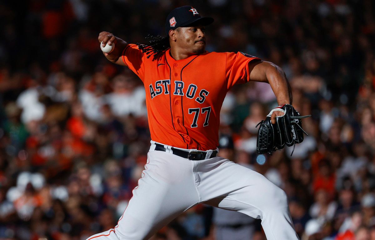 Houston Astros Starting Pitcher Luis García