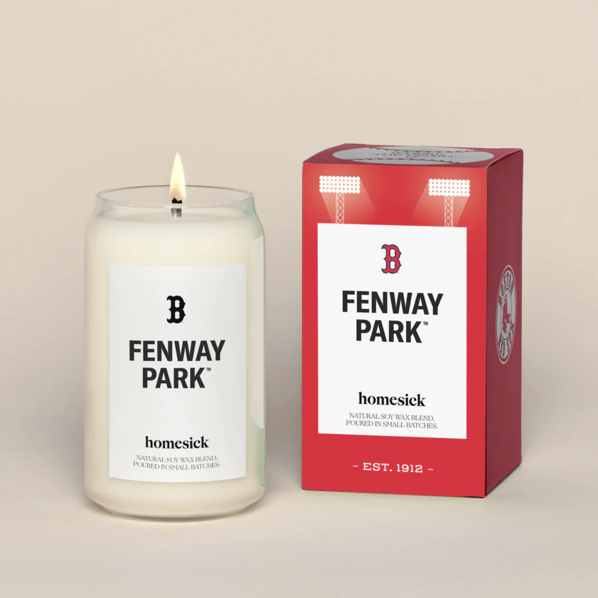 homesick fenway park candle