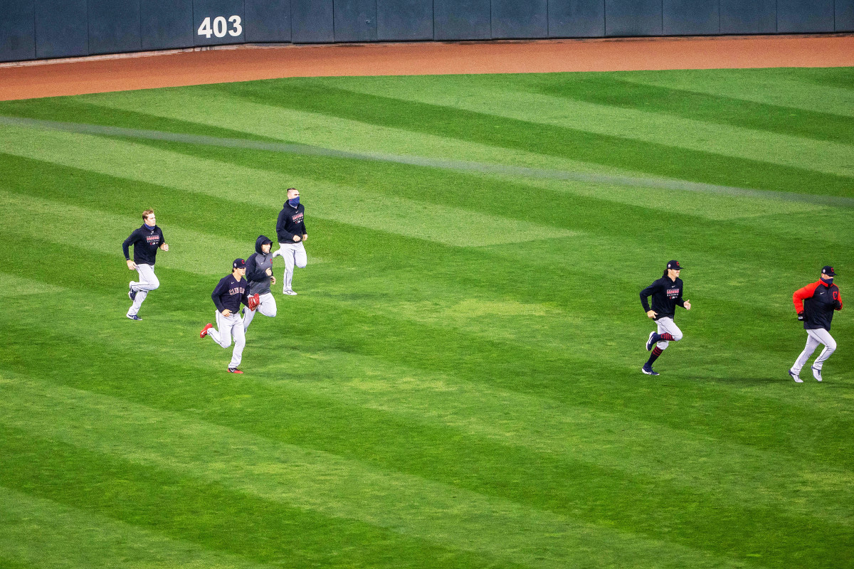 When the benches clear and the brawl begins, those in the bullpen make the long, obligatory sprint to join their teammates in the kerfuffle.