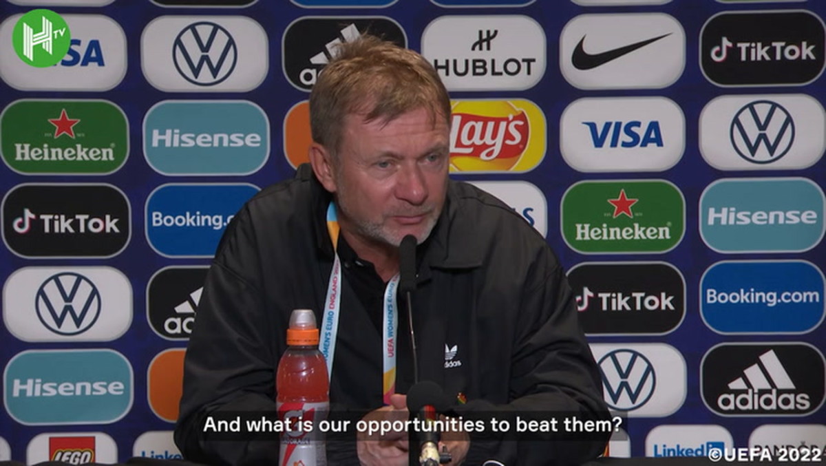 Peter Gerhardsson on facing England in the semifinals Soccer