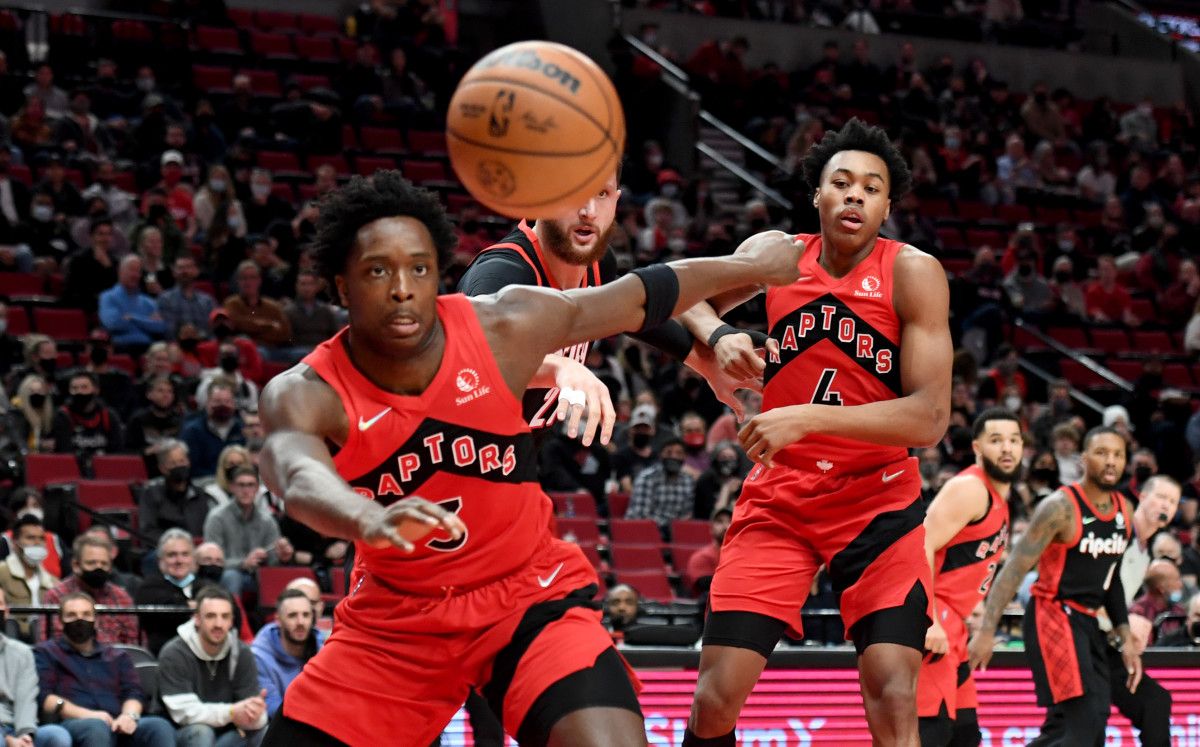 Scottie Barnes, OG Anunoby, Toronto Raptors