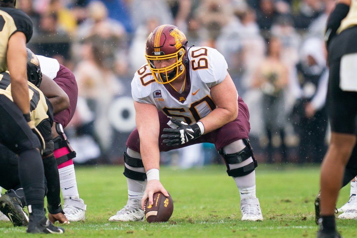 NFL Draft Profile: John Michael Schmitz, Offensive Lineman, Minnesota Golden Gophers - Vimarsana News