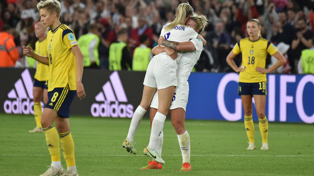 Photo of L’Angleterre a atteint la finale du Championnat d’Europe féminin avec une touche magique de Wegmann