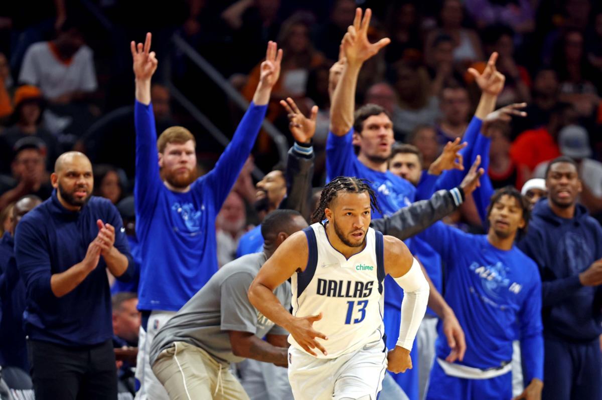 Jalen Brunson Speaks on Game 7 Blowout vs. Phoenix Suns - Sports