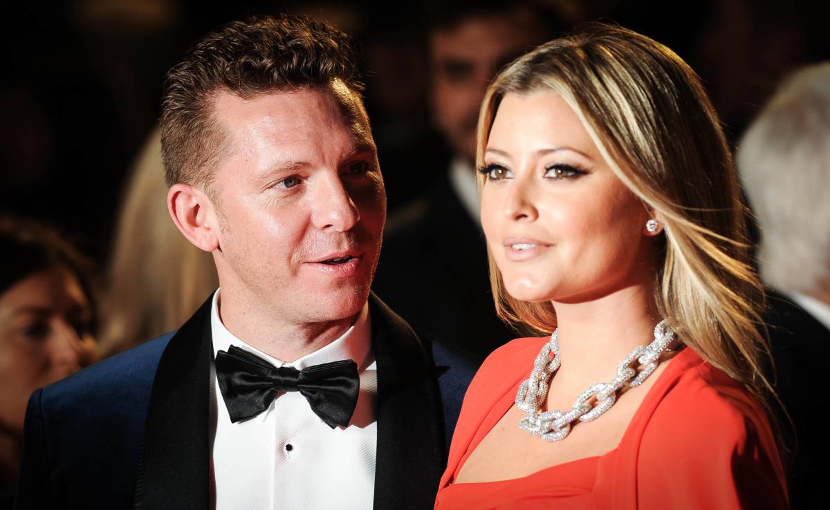 Holly Valance and Nick Candy pictured at the Royal World Premiere of Skyfall at the Royal Albert Hall in 2012
