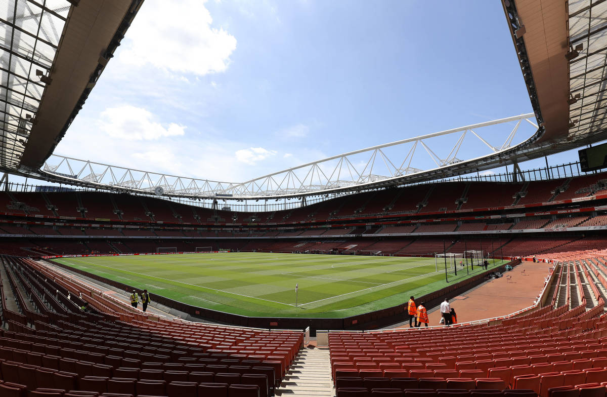 A general view of Arsenal's Emirates Stadium in May 2022