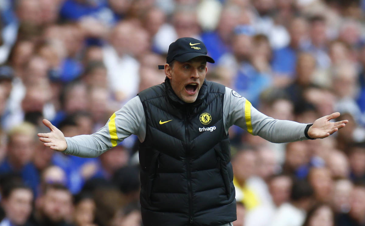 Thomas Tuchel pictured during Chelsea's FA Cup semi-final win over Crystal Palace in April 2022