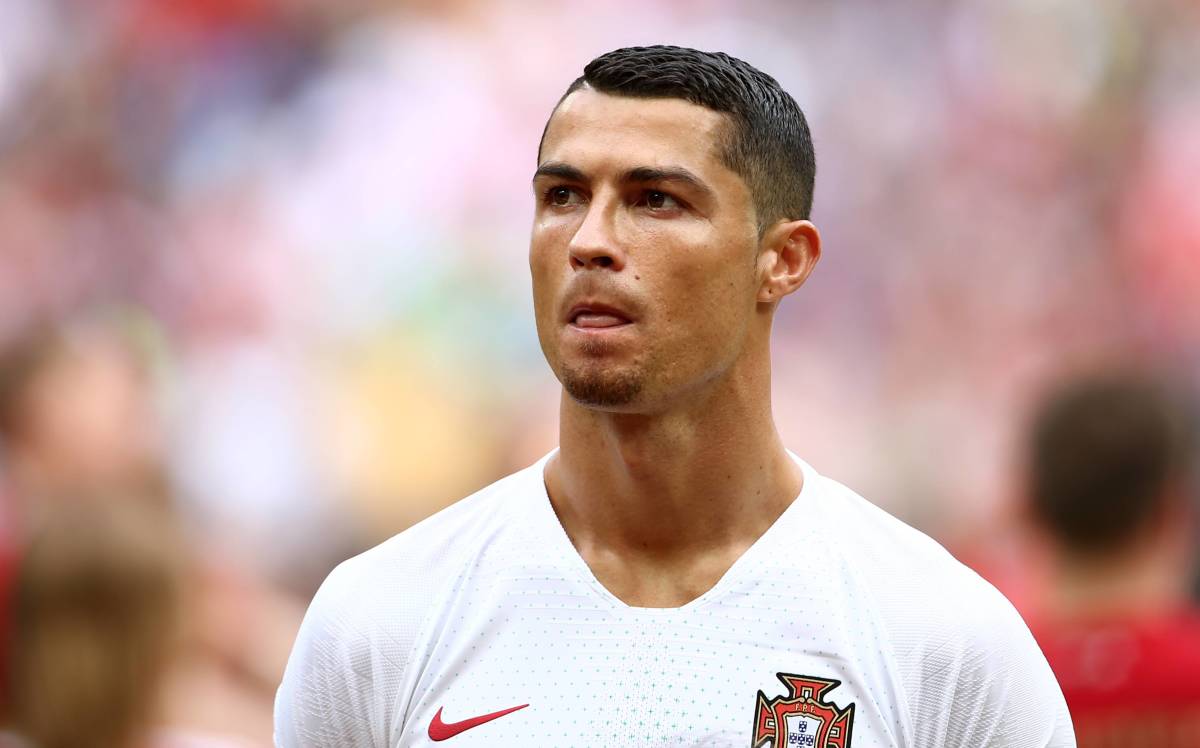 Portugal captain Cristiano Ronaldo pictured at the 2018 World Cup in Russia