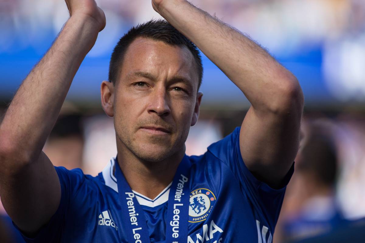 John Terry pictured in 2017 after playing his final game for Chelsea