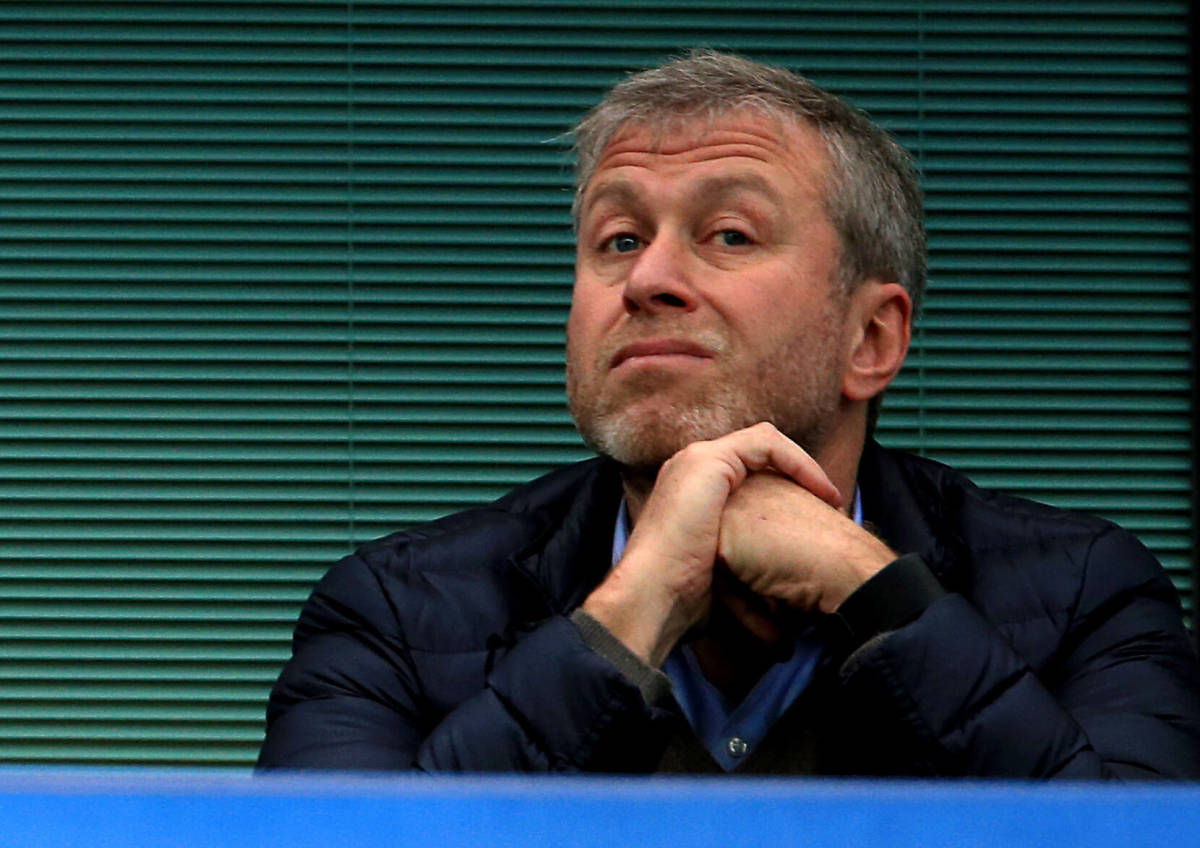 Chelsea owner Roman Abramovich pictured at Stamford Bridge in 2015