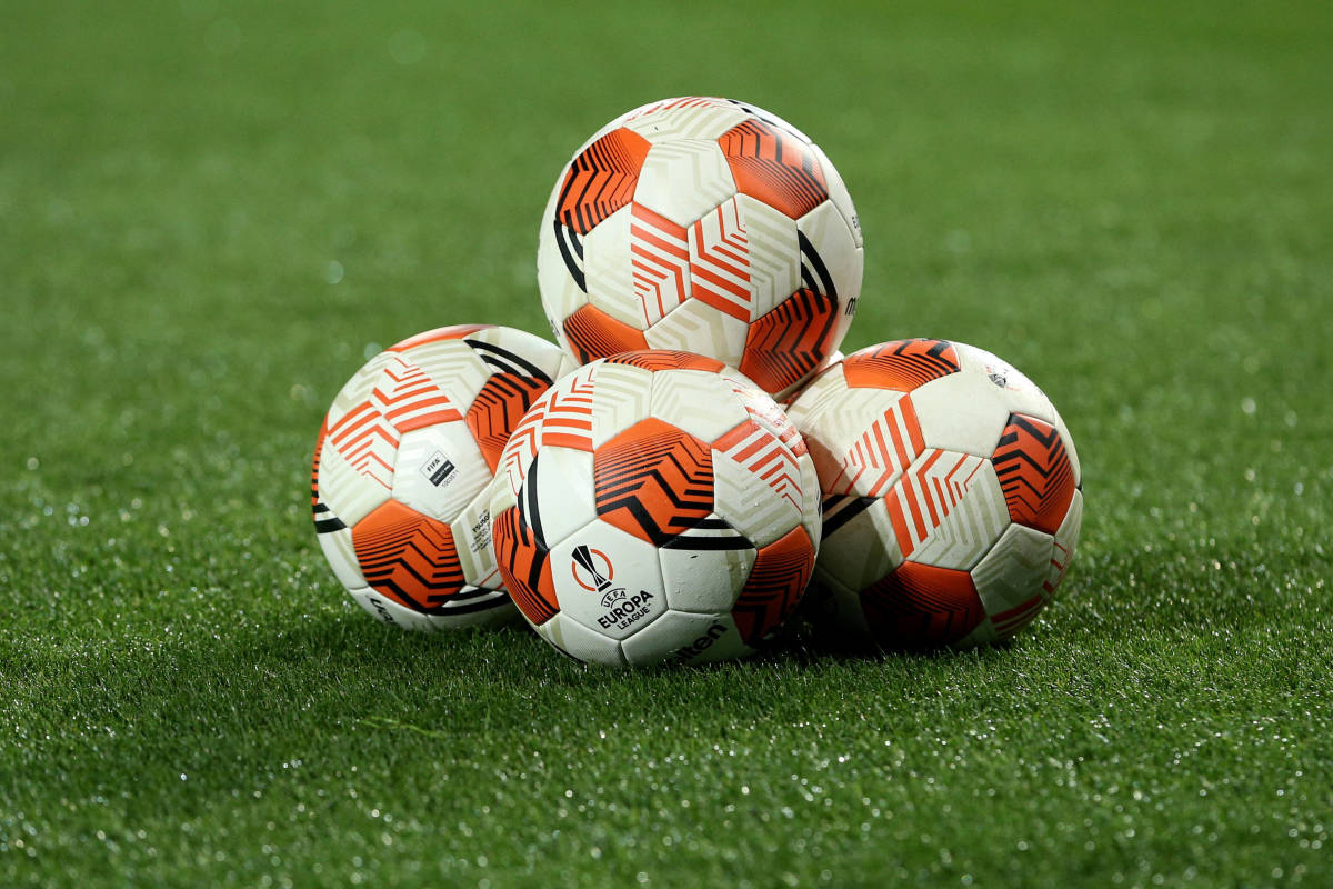 UEFA Europa League match balls from the 2021/22 season