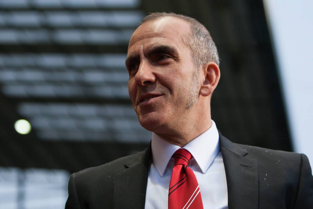 Paolo Di Canio pictured in 2013 when he was manager of Sunderland