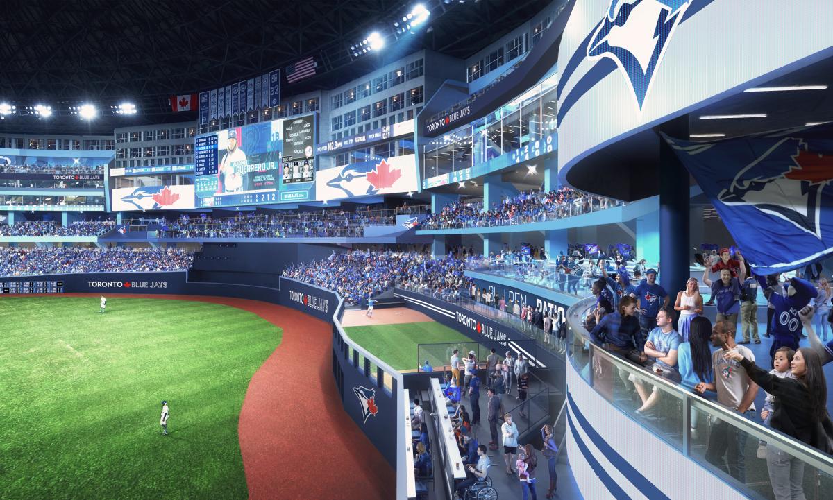 Rendering from the Toronto Blue Jays