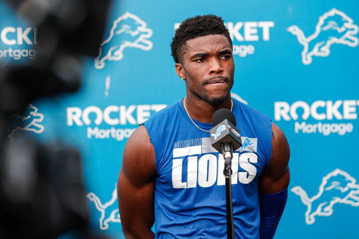 Detroit Lions cornerback Jeff Okudah