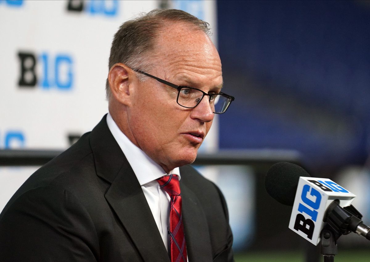Indiana football coach Tom Allen