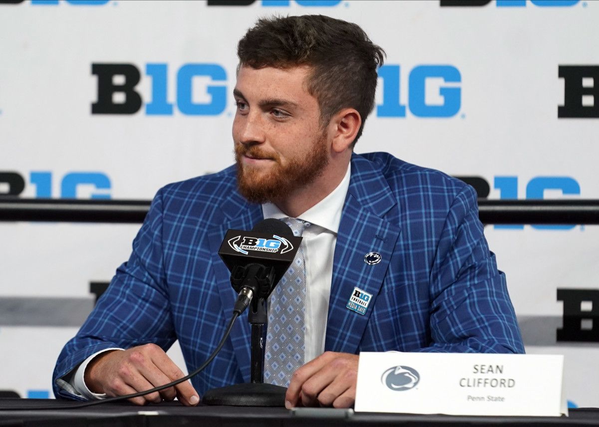 Penn State quarterback Sean Clifford