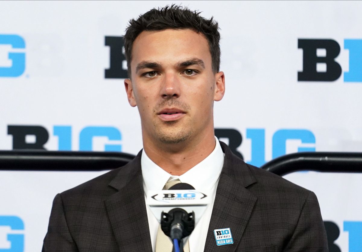 Michigan State quarterback Payton Thorne