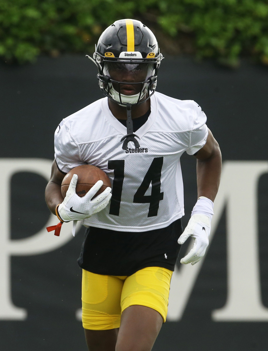 Pittsburgh Steelers wide receiver George Pickens