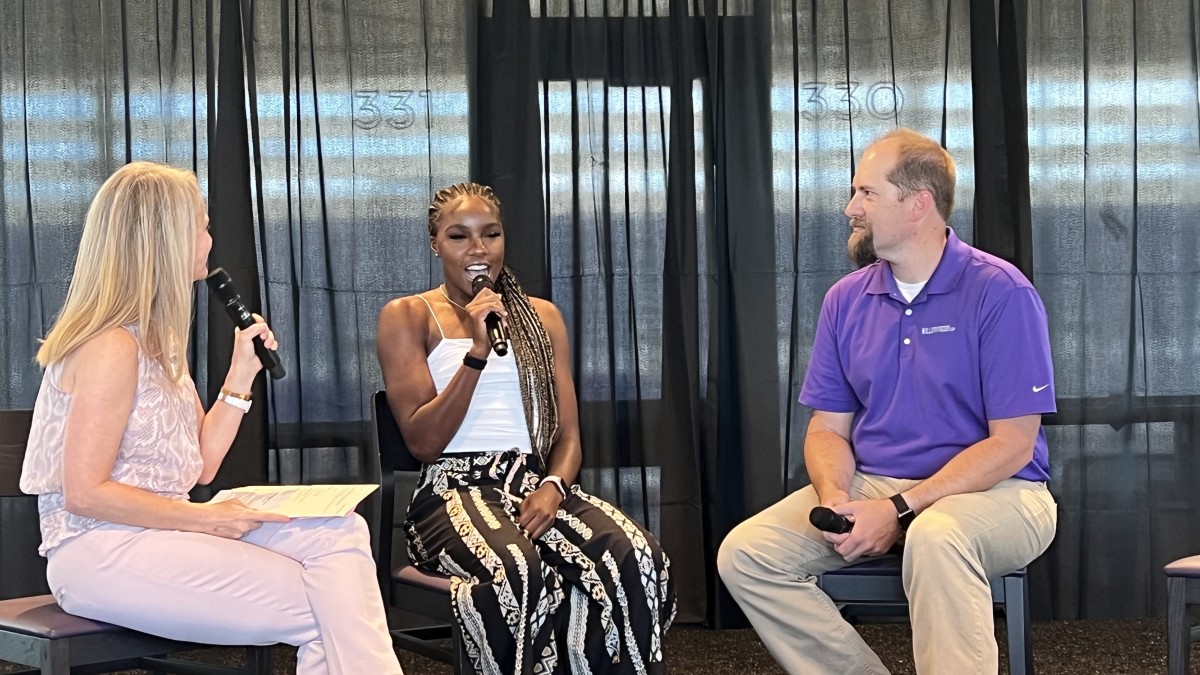 Messiah Bright of TCU soccer at the KillerFrogs podcast