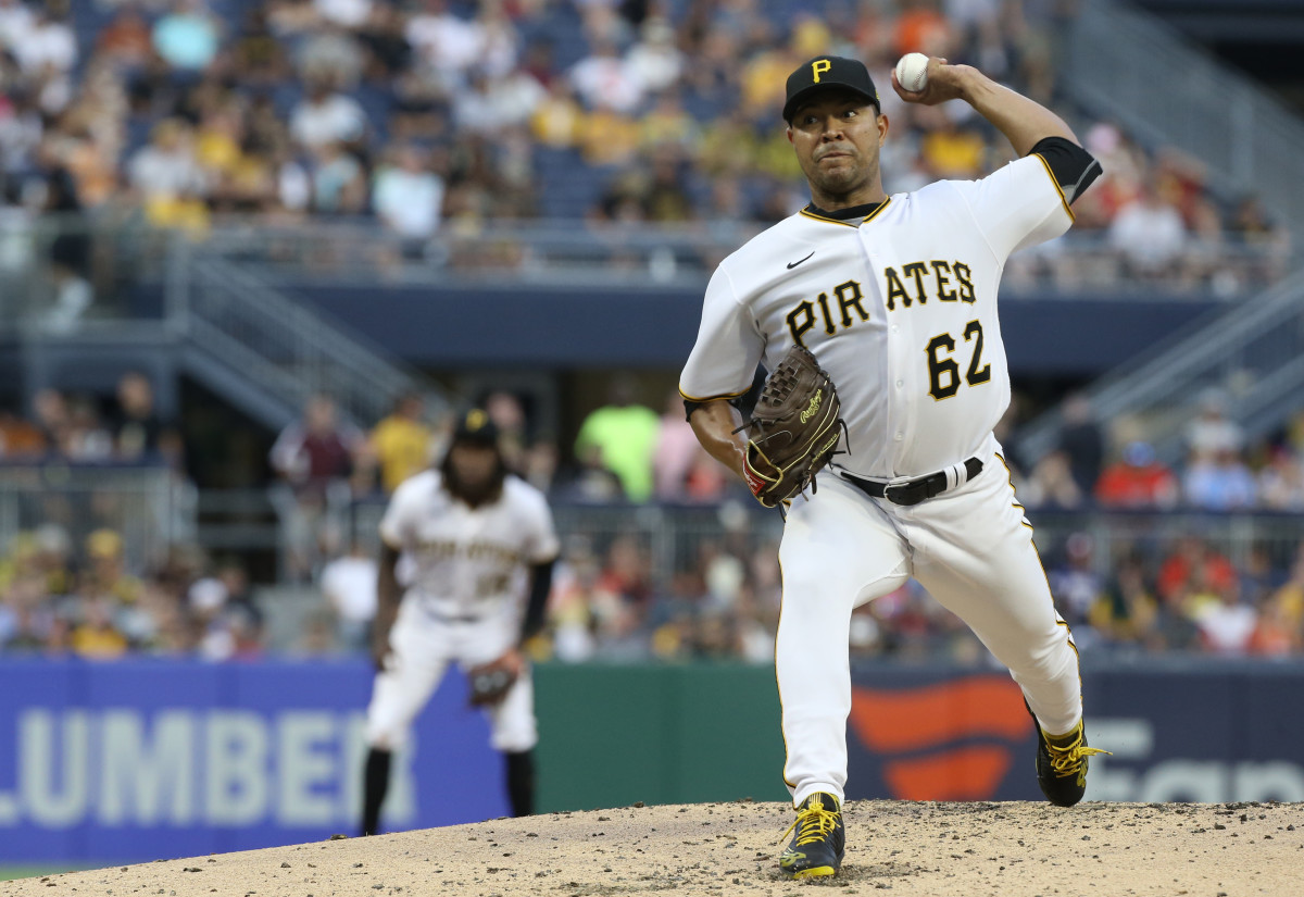 Quintana in what may have been his final start in a Pirates uniform.