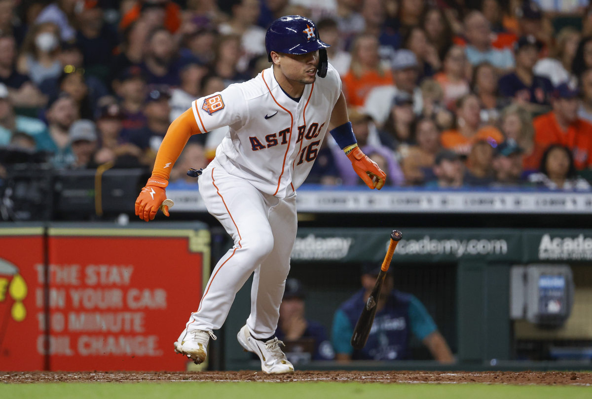 Houston Astros Left Fielder Aledmys Díaz