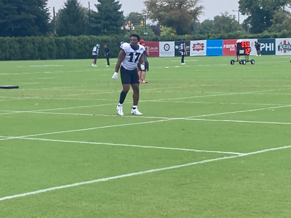 Nakobe Dean on Aug. 1, 2022
