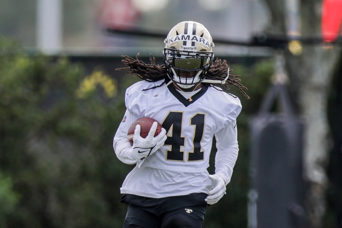 New Orleans Saints running back Alvin Kamara (41)