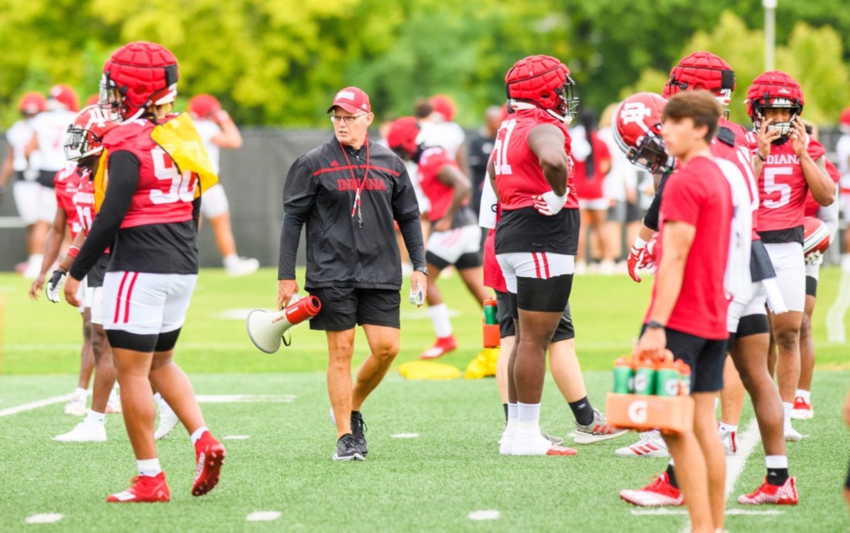 Tom Allen Setting the Tone for Indiana Football on Day One of Fall Camp Sports Illustrated