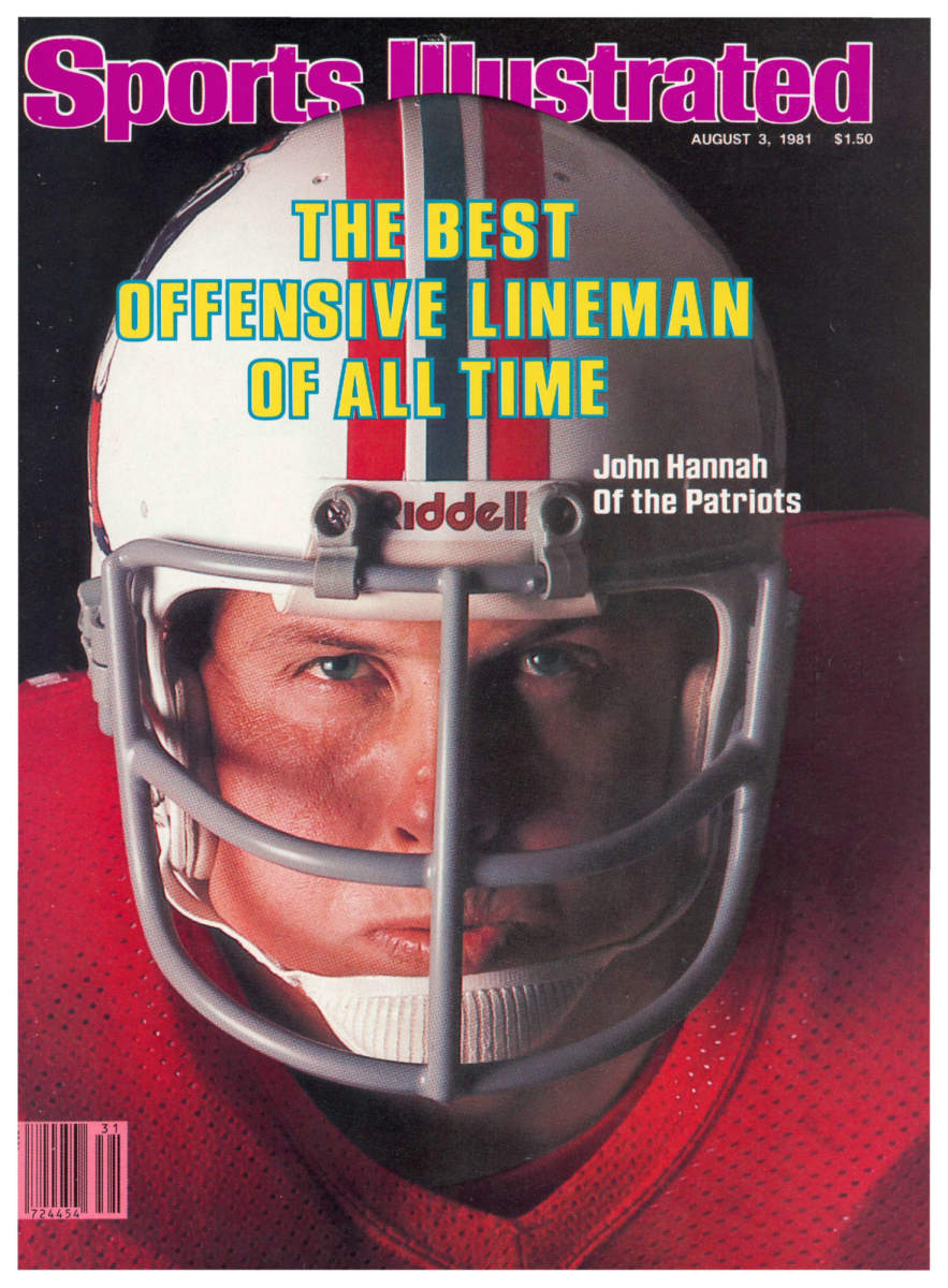 John Hannah on the cover of Sports Illustrated in 1981