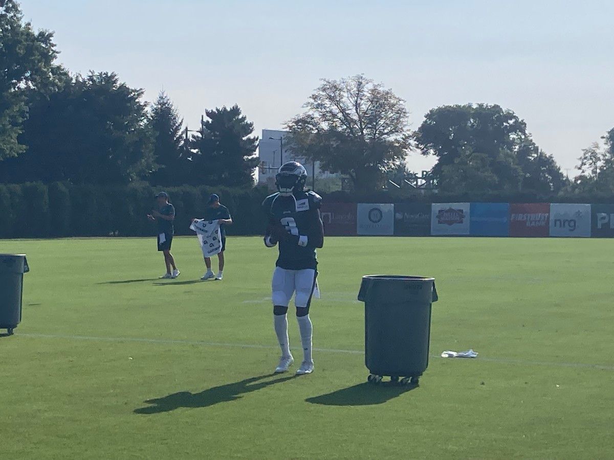 Zach Pascal works on he JUGs machine