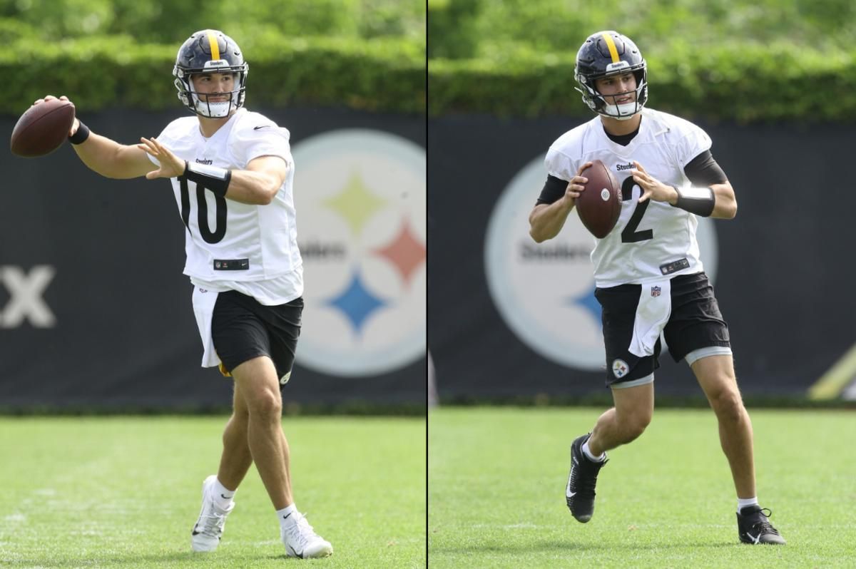 Pittsburgh Steelers QB Camp Notebook: Mason Rudolph Keeping Pace With Mitch Trubisky - Sports Illustrated Pittsburgh Steelers News, Analysis and More - Vimarsana News