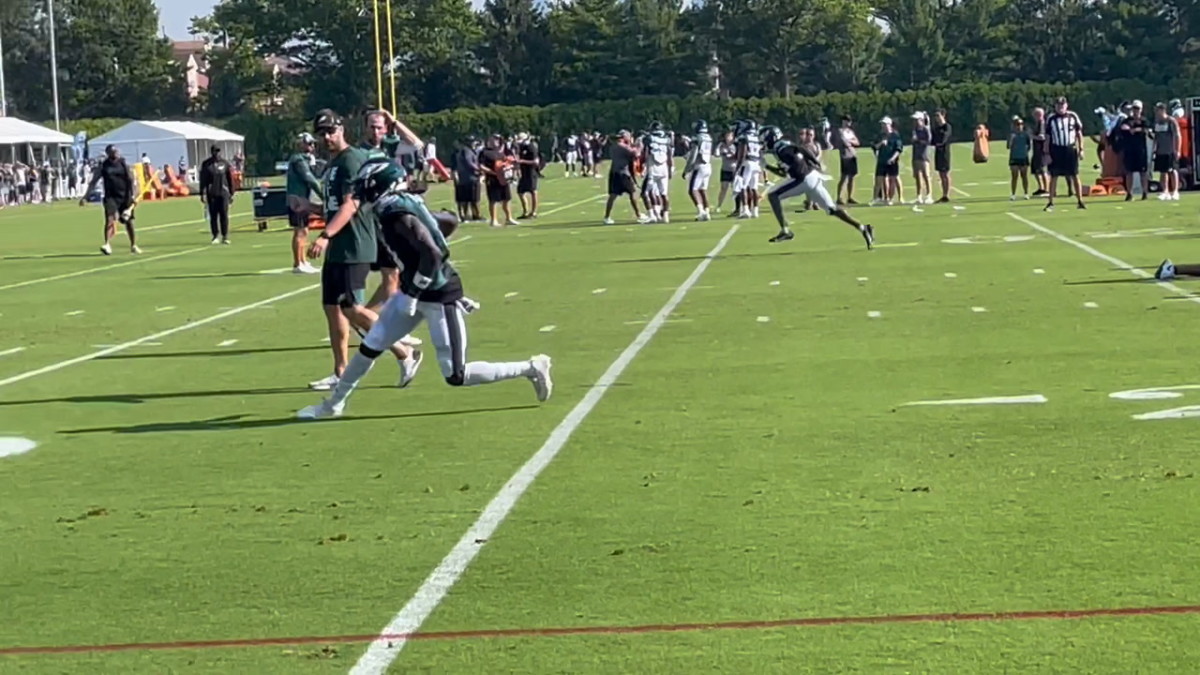 Eagles Training Camp Notebook Offense Takes a Step Back Sports