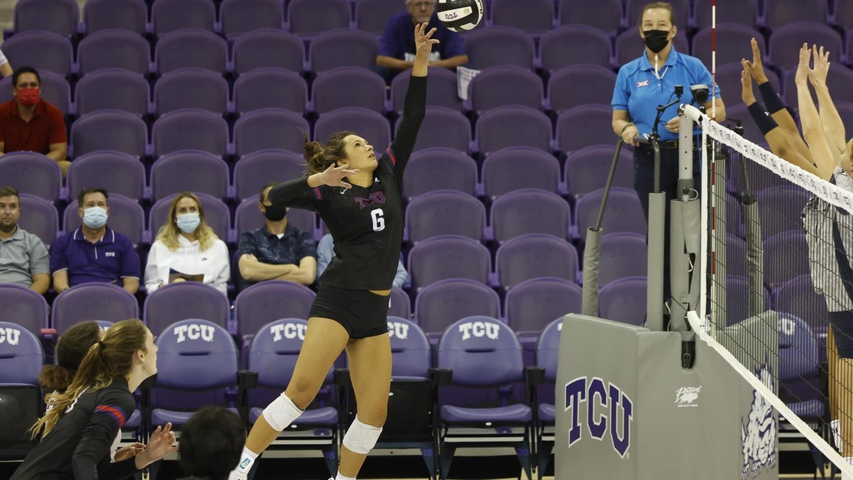 TCU Volleyball Meet Taylor Raiola Sports Illustrated TCU Killer