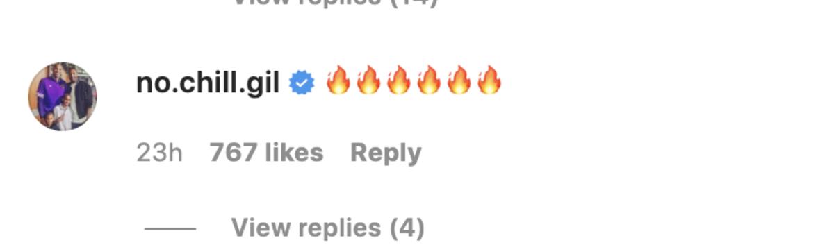Gilbert Arenas' Comment On LeBron James' Post 