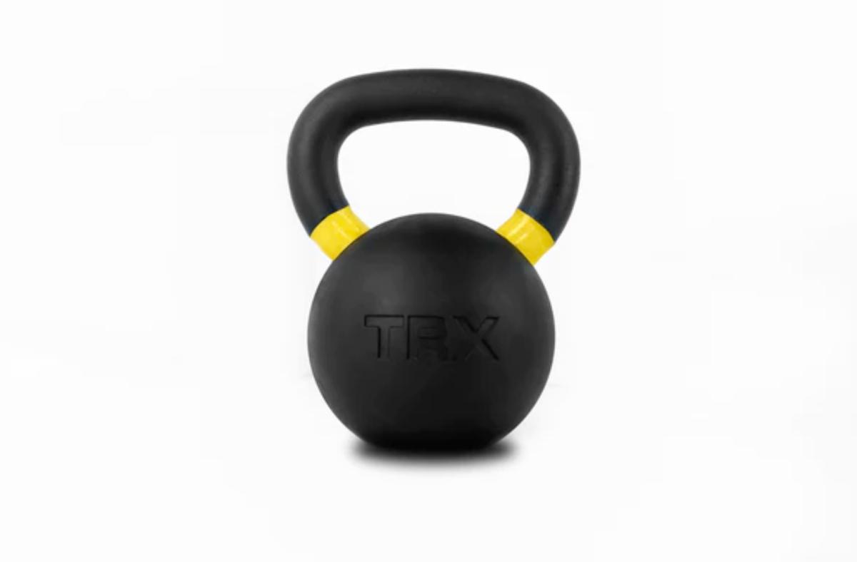 TRX rubber coated kettlebell