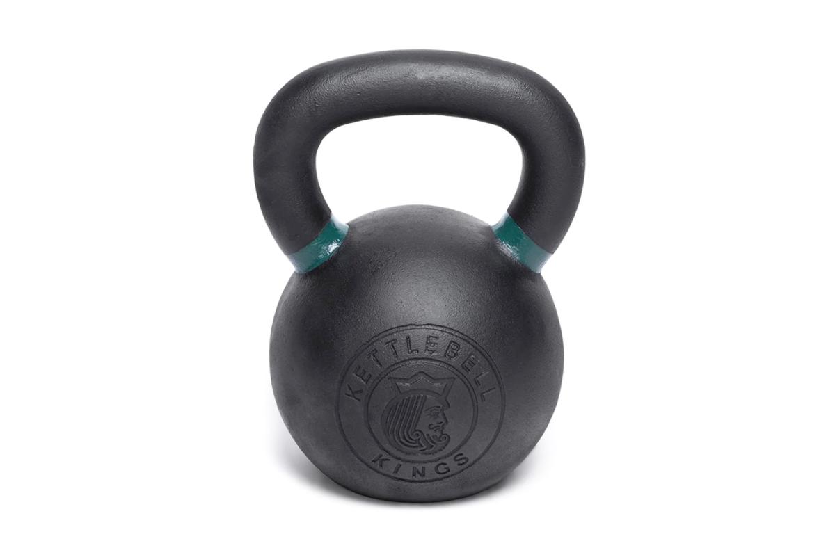 Super Fitness powder coatedKettlebell Solid Cast Iron Gym Workout Weight 20 lbs 