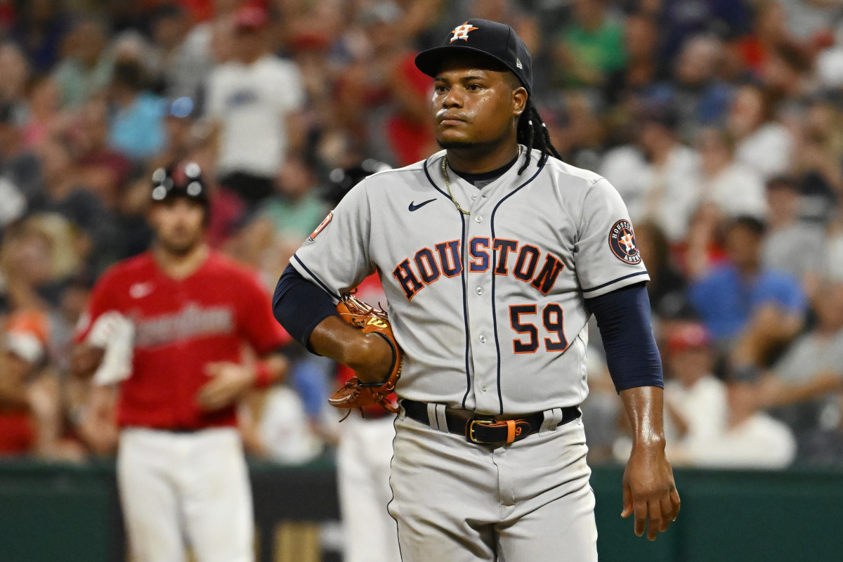 Houston Astros Starting Pitcher Framber Valdez