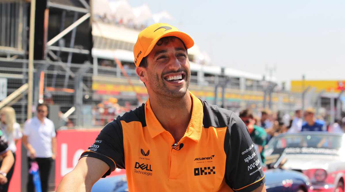 Daniel Ricciardo ahead of the 2022 French Grand Prix
