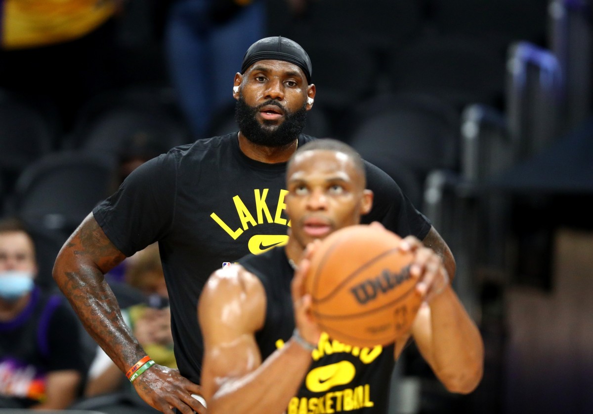 LOOK: LeBron James Comments On Russell Westbrook's Instagram Post thumbnail