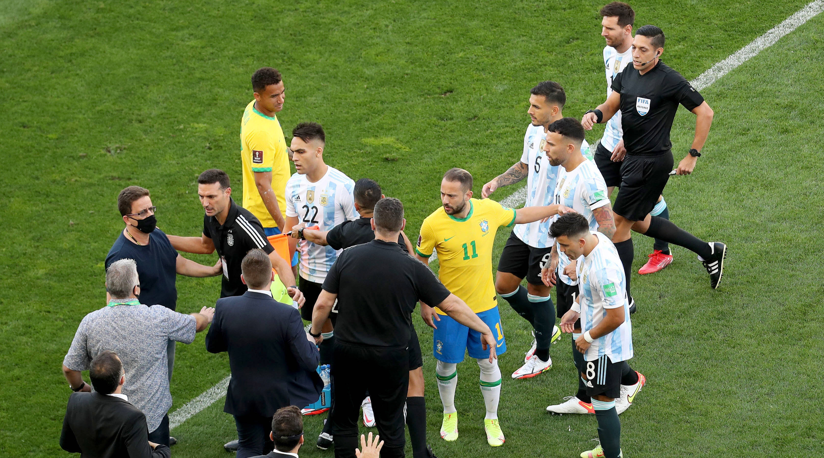 Brasilien weigert sich, in den WM-Qualifikationsspielen gegen Argentinien gesperrt zu spielen