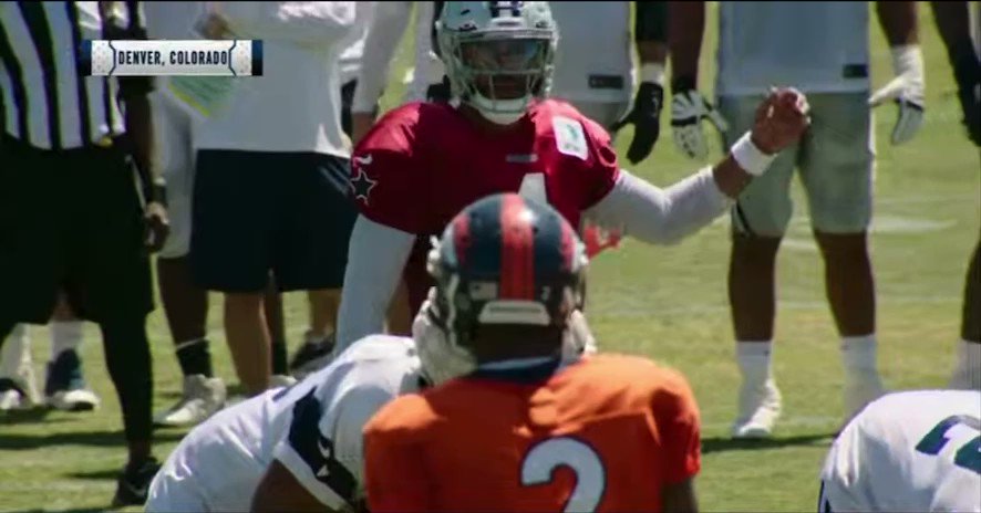 Dallas Cowboys VIDEO: Ezekiel Elliott Blasted;  Six games with the Denver Broncos in practice