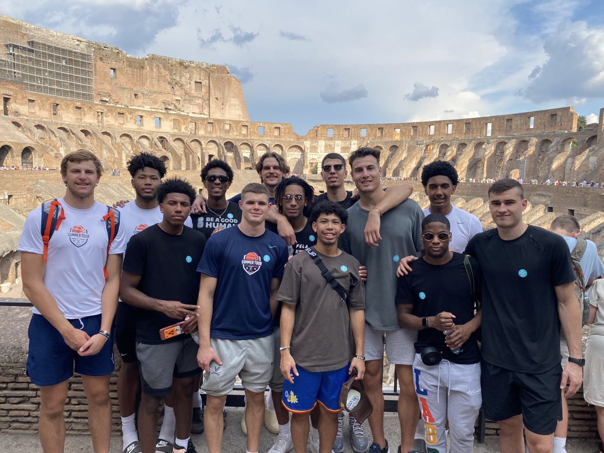 The Virginia men's basketball team is getting the complete Rome experience this week.