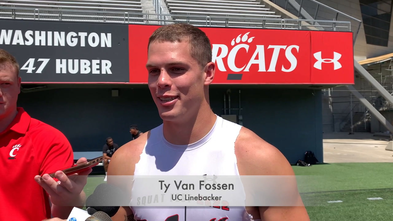 Ty Van Fossen Scrimmage Interview All Bearcats
