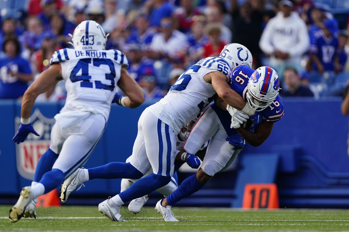 Trevor Denbow, Sterling Weatherford Star on Special Teams Against the Bills  - Sports Illustrated Indianapolis Colts News, Analysis and More