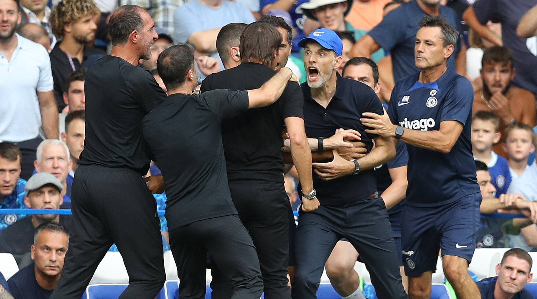 Thomas Tuchel, Antonio Conte Clash Highlights Premier League Thriller