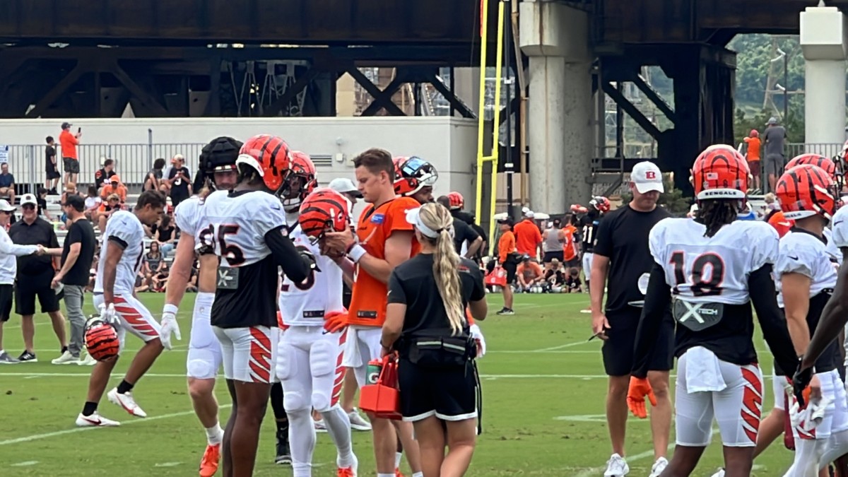 Joe Burrow Practice