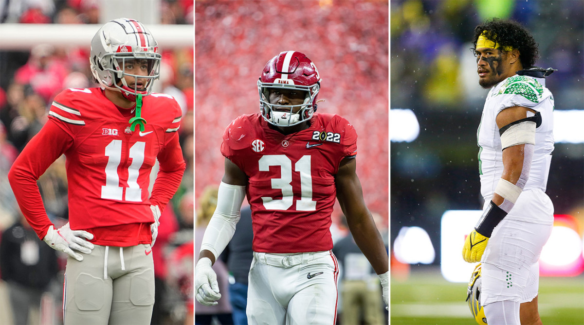 Ohio State’s Jaxon Smith-Njigba, Alabama’s Will Anderson and Oregon’s Noah Sewell are among college football’s best returning players.
