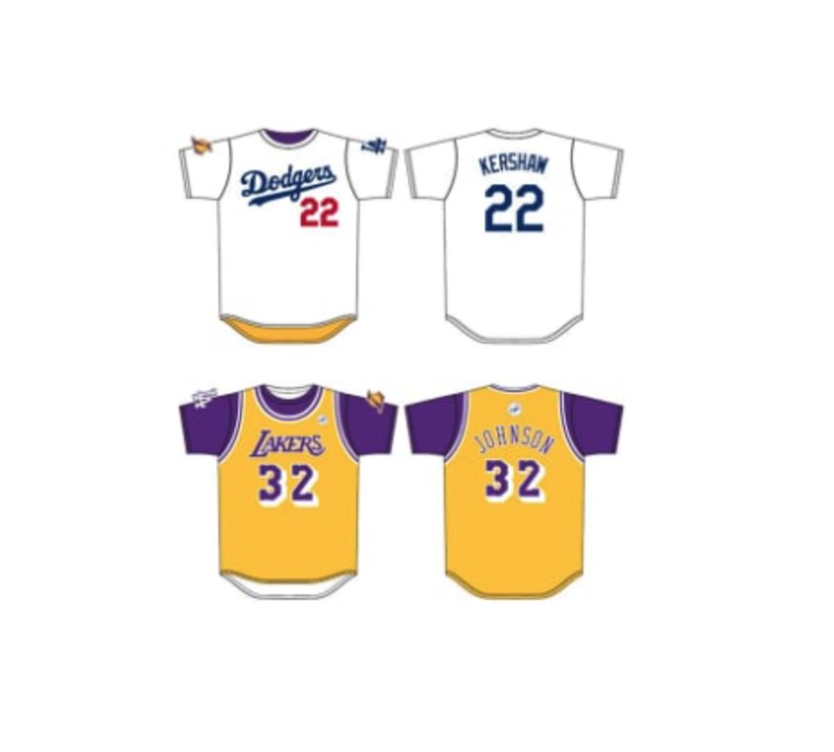 dodgers and lakers jersey